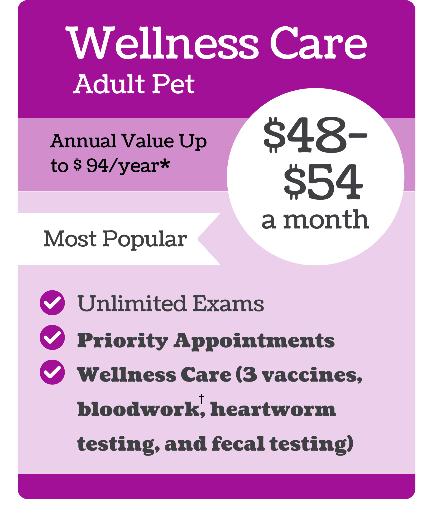 VIPet Plan_pricing_Wellness_Adams